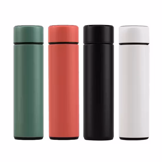 Smart Water Bottle Stainless Steel Vacuum Flask with LED Temperature Display