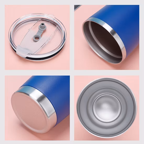 Wholesale Double Wall Insulated Vacuum Magnetic Lid Coffee Tumbler Cup 30oz Stainless Steel Travel Beer Water Bottle