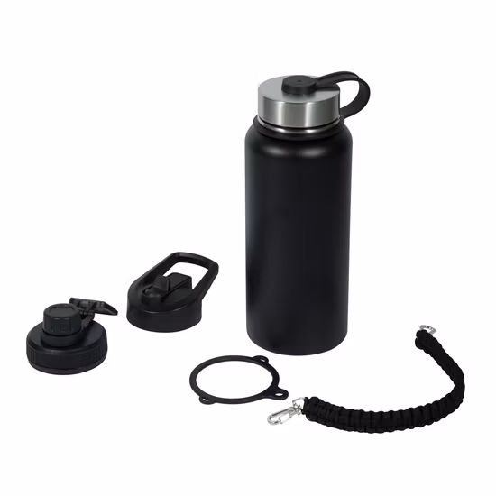 Custom Double Walled vacuum Insulated Metal Stainless Steel 18/8 Travel Sport Water Bottle